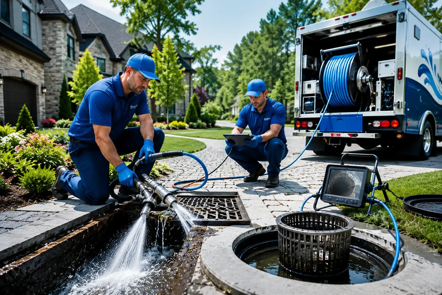 Local outdoor drain cleaning professionals in Scio, OH
