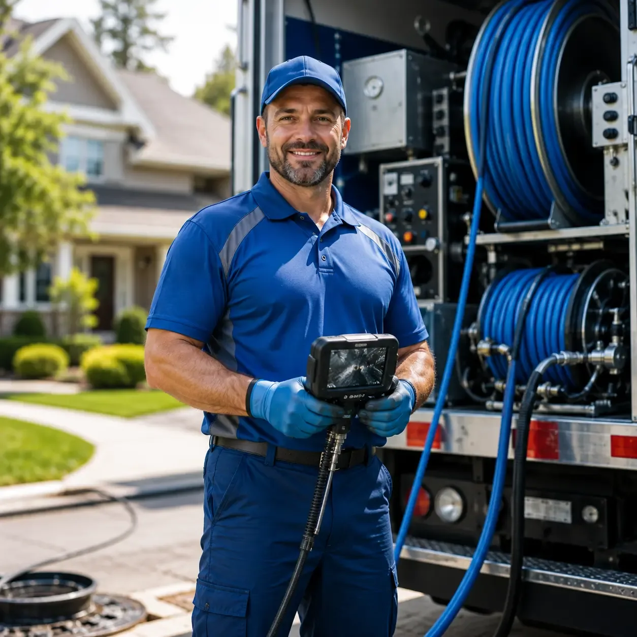 Local outdoor drain cleaning specialists in Scio, OH